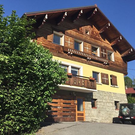 Chalet Mirador appartement vue panoramique Saint-Gervais-les-Bains Exterior foto